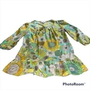 Liberty of London sunflower blouse